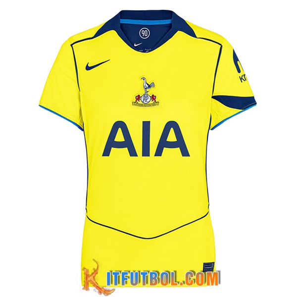 Nueva Camisetas De Futbol Tottenham Hotspurs Mujer Tercera 2025/2026