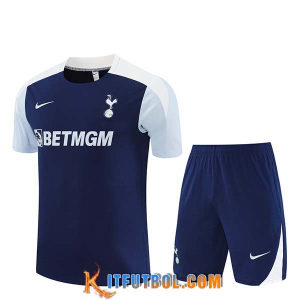 Camiseta Entrenamiento Tottenham Hotspur Azul/Gris/Blanco 2025/2026