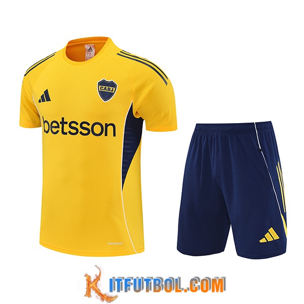 Camiseta Entrenamiento Boca Juniors Amarillo/Azul 2025/2026