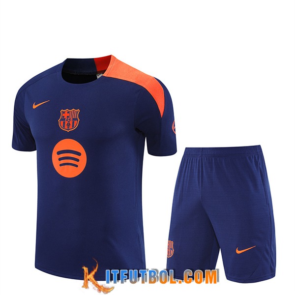Camiseta Entrenamiento FC Barcelona Violeta/Naranja 2025/2026