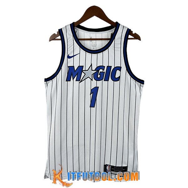 Camisetas NBA Orlando Magic (HARDAWAY #1) 2025/26 Blanco/Azul/Negro