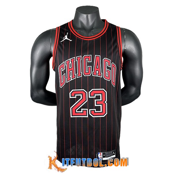 Camisetas NBA Chicago Bulls (JAMES #23) 2025/26 Negro/Rojo