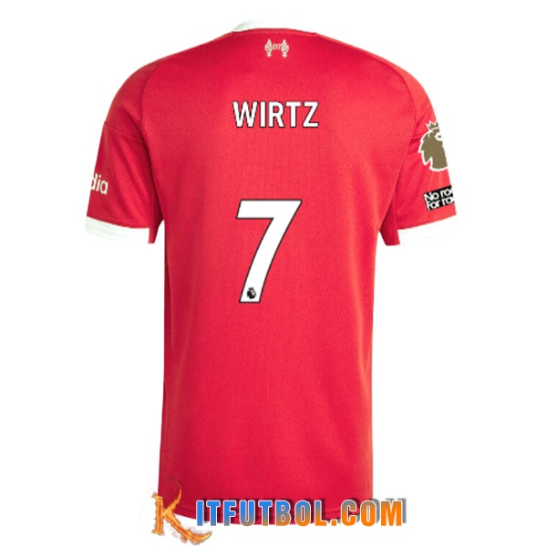 Camisetas De Futbol Liverpool (WIRTZ #7) 2025/2026 Primera