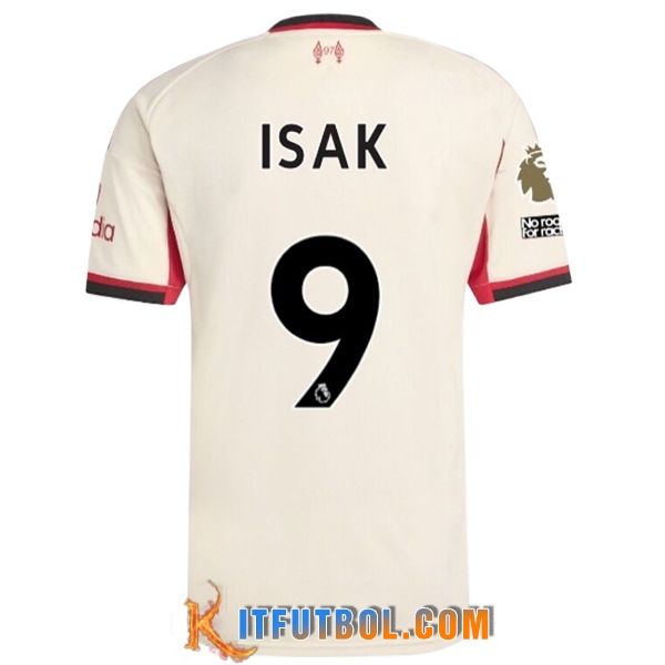 Camisetas De Futbol Liverpool (ISAK #9) 2025/2026 Segunda
