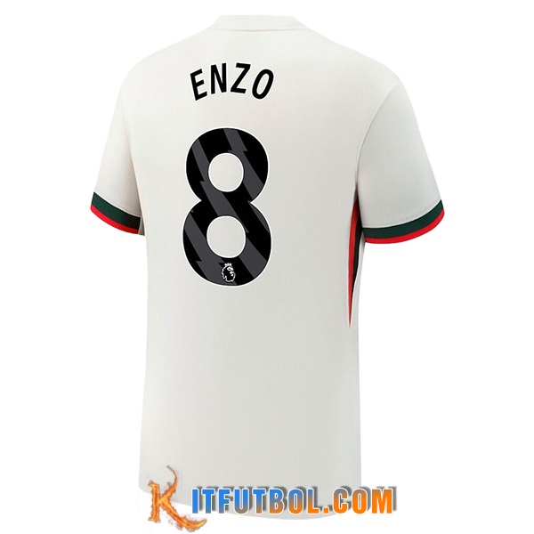 Camisetas De Futbol Chelsea (ENZO #8) 2025/2026 Segunda