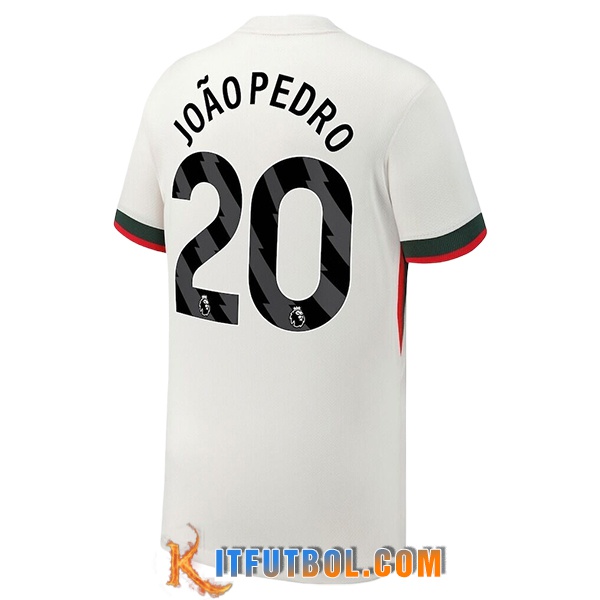 Camisetas De Futbol Chelsea (JOÃO PEDRO #20) 2025/2026 Segunda