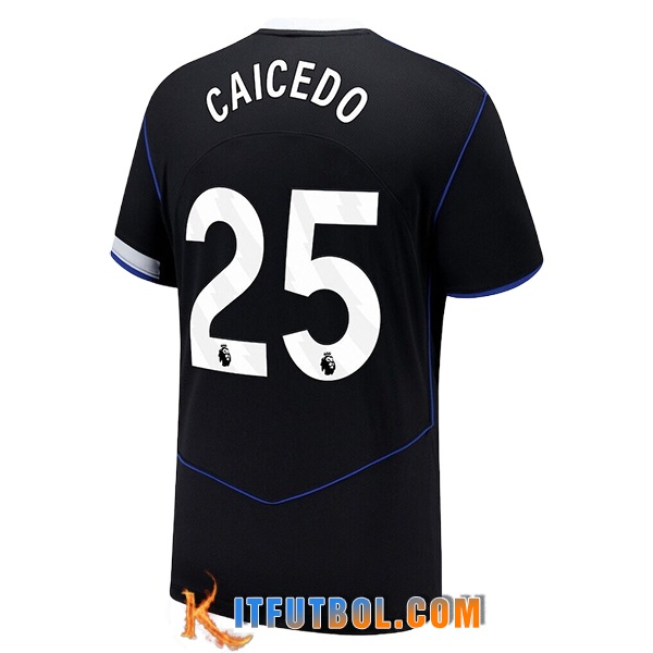 Camisetas De Futbol Chelsea (CAICEDO #25) 2025/2026 Tercera