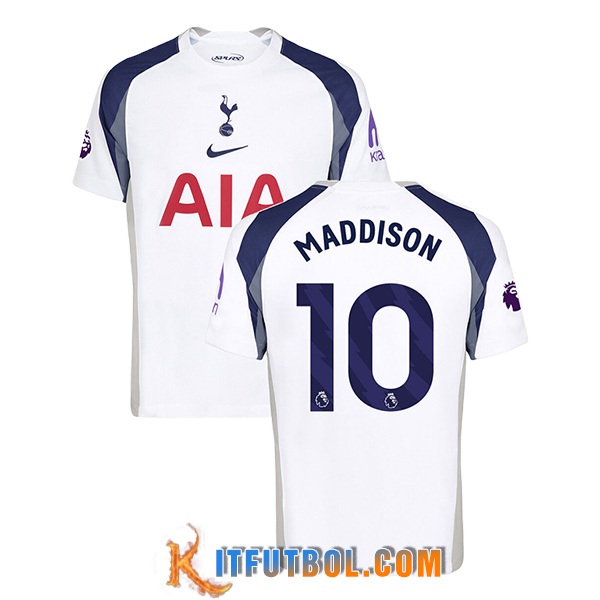 Camisetas De Futbol Tottenham Hotspur (MADDISON #10) 2025/2026 Primera