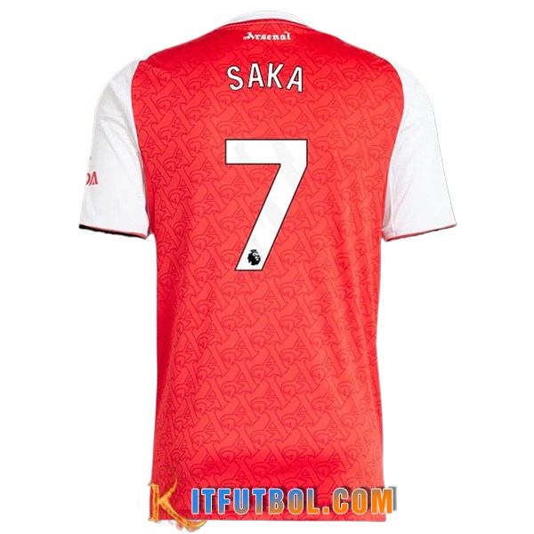 Camisetas De Futbol Arsenal (SAKA #7) 2025/2026 Primera