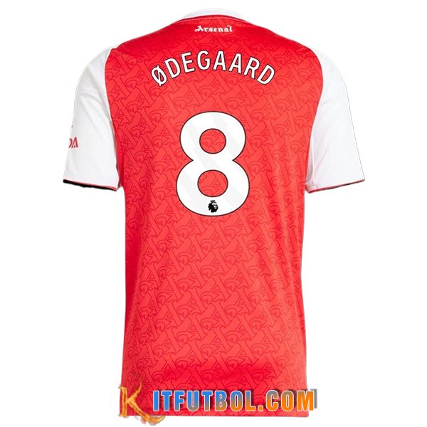 Camisetas De Futbol Arsenal (ØDEGAARD #8) 2025/2026 Primera