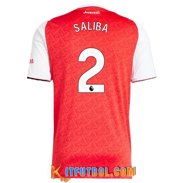 Camisetas De Futbol Arsenal (SALIBA #2) 2025/2026 Primera