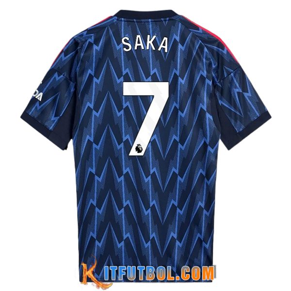 Camisetas De Futbol Arsenal (SAKA #7) 2025/2026 Segunda