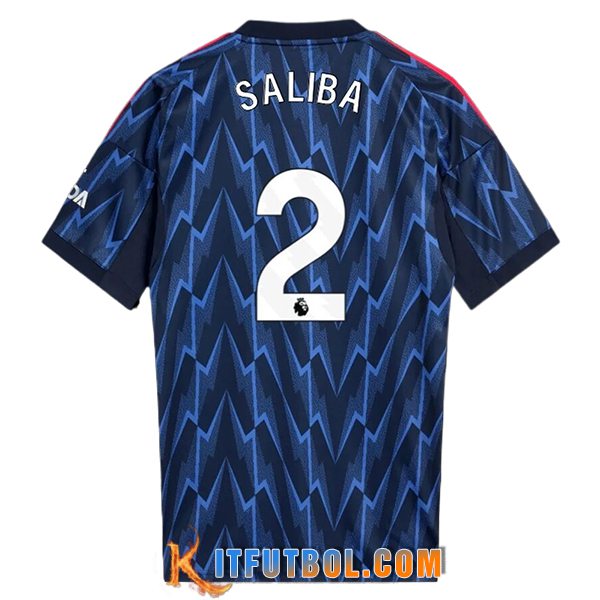 Camisetas De Futbol Arsenal (SALIBA #2) 2025/2026 Segunda
