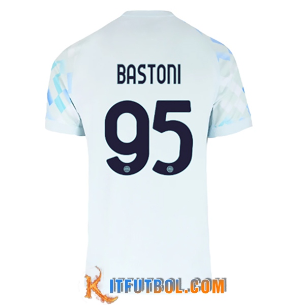 Camisetas De Futbol Inter Milan (BASTONI #95) 2025/2026 Segunda