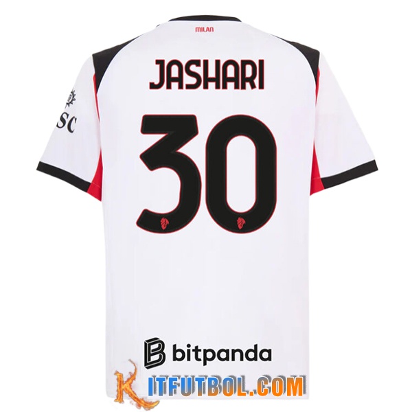 Camisetas De Futbol AC Milan (JASHARI #30) 2025/2026 Segunda