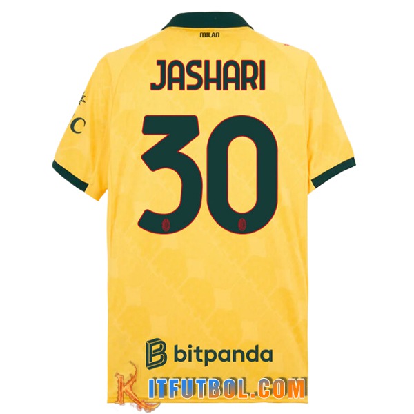 Camisetas De Futbol AC Milan (JASHARI #30) 2025/2026 Tercera
