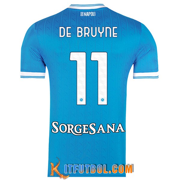 Camisetas De Futbol SSC Napoli (DE BRUYNE #11) 2025/2026 Primera