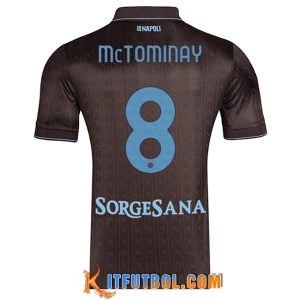 Camisetas De Futbol SSC Napoli (MCTOMINAY #8) 2025/2026 Tercera
