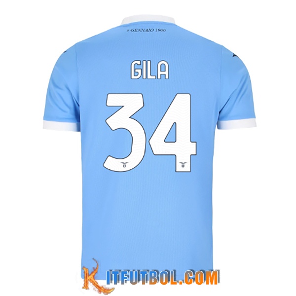 Camisetas De Futbol SS Lazio (GILA #34) 2025/2026 Primera