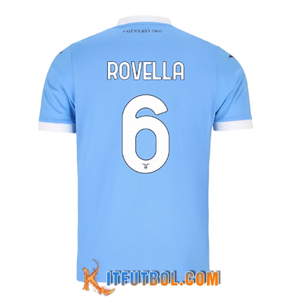 Camisetas De Futbol SS Lazio (ROVELLA #6) 2025/2026 Primera