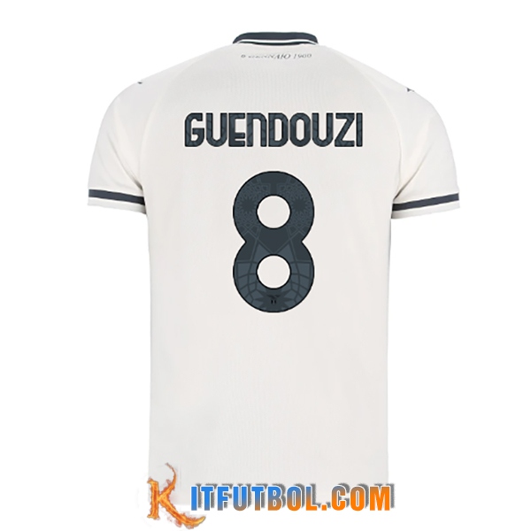 Camisetas De Futbol SS Lazio (GUENDOUZI #8) 2025/2026 Segunda