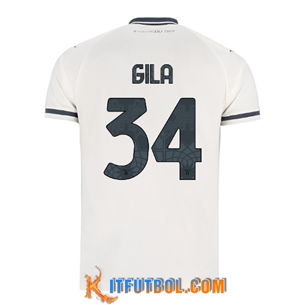 Camisetas De Futbol SS Lazio (GILA #34) 2025/2026 Segunda