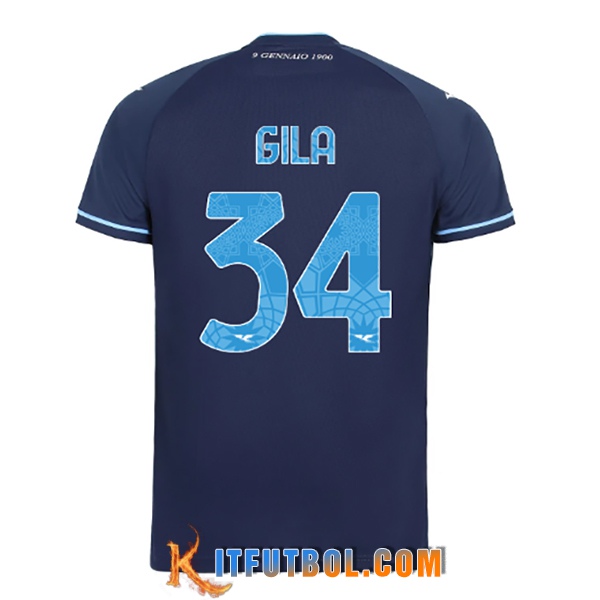Camisetas De Futbol SS Lazio (GILA #34) 2025/2026 Tercera