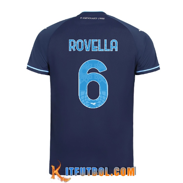 Camisetas De Futbol SS Lazio (ROVELLA #6) 2025/2026 Tercera