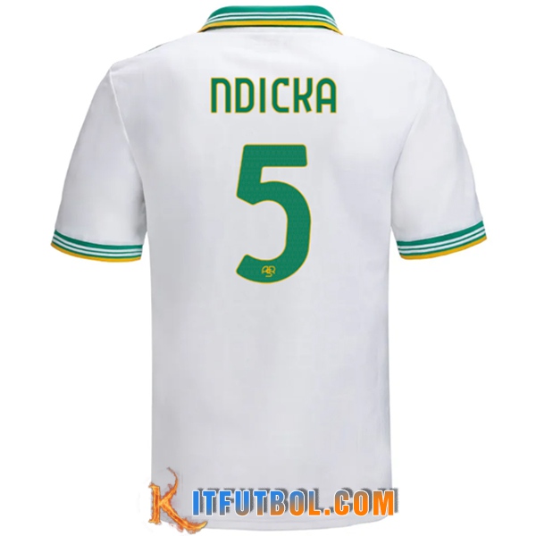 Camisetas De Futbol AS Roma (NDICKA #5) 2025/2026 Tercera