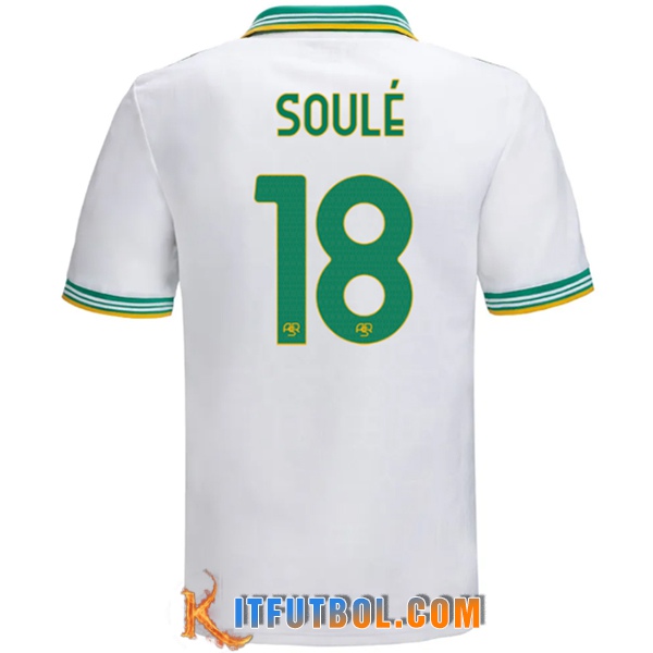 Camisetas De Futbol AS Roma (SOULÉ #18) 2025/2026 Tercera