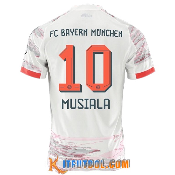 Camisetas De Futbol Bayern Munich (MUSIALA #10) 2025/2026 Segunda