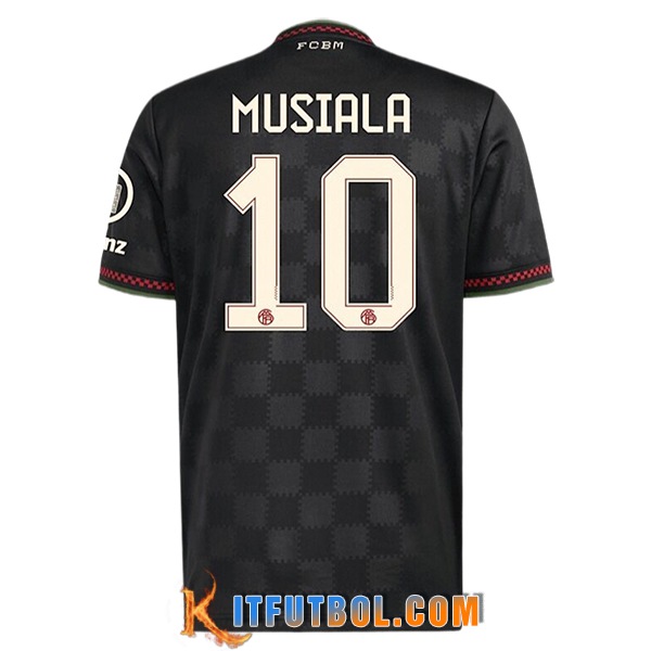 Camisetas De Futbol Bayern Munich (MUSIALA #10) 2025/2026 Champions League