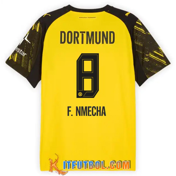 Camisetas De Futbol Dortmund (F.NMECHA #8) 2025/2026 Primera