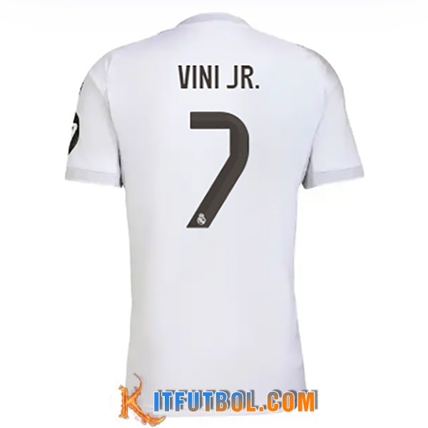 Camisetas De Futbol Real Madrid (VINI JR. #7) 2025/2026 Primera