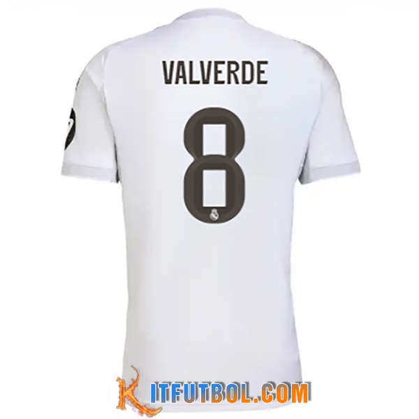 Camisetas De Futbol Real Madrid (VALVERDE #8) 2025/2026 Primera