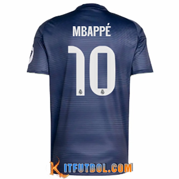 Camisetas De Futbol Real Madrid (Mbappé #10) 2025/2026 Segunda