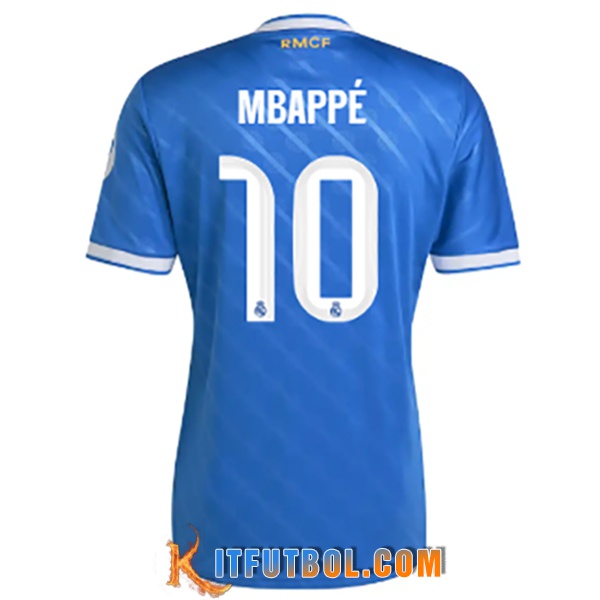 Camisetas De Futbol Real Madrid (Mbappé #10) 2025/2026 Tercera