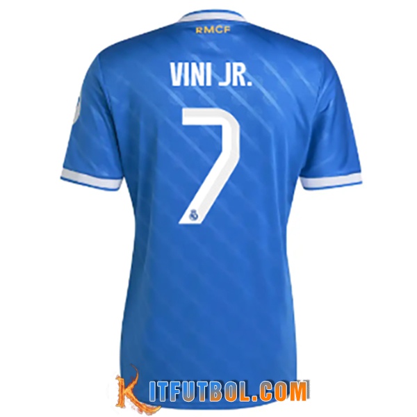 Camisetas De Futbol Real Madrid (VINI JR. #7) 2025/2026 Tercera