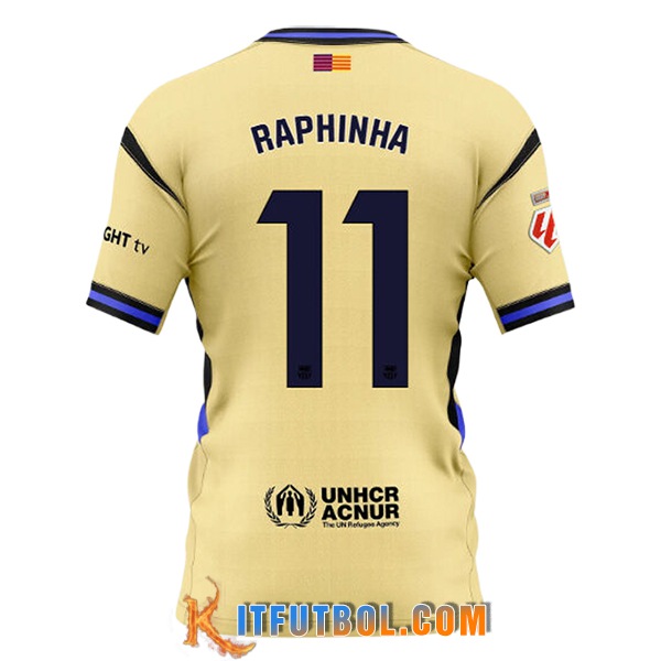 Camisetas De Futbol Barcelona (RAPHINHA #11) 2025/2026 Segunda
