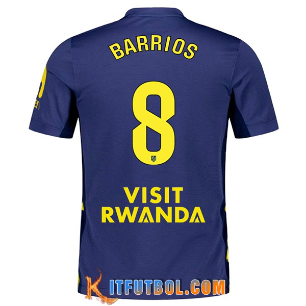 Camisetas De Futbol Atletico Madrid (BARRIOS #8) 2025/2026 Segunda