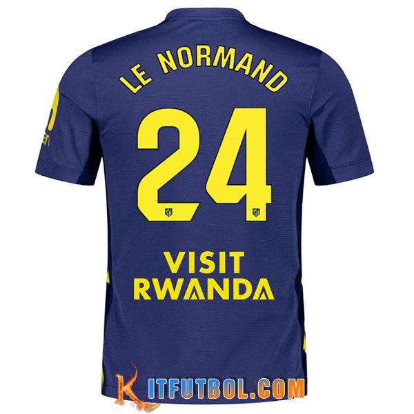Camisetas De Futbol Atletico Madrid (LE NORMAND #24) 2025/2026 Segunda