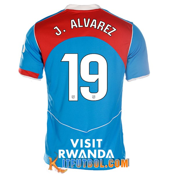 Camisetas De Futbol Atletico Madrid (J. ALVAREZ #19) 2025/2026 Tercera