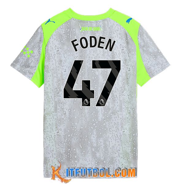 Camisetas De Futbol Manchester City (FODEN #47) 2025/2026 Tercera
