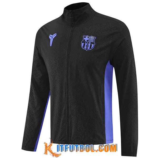 Rompevientos FC Barcelona Negro/Violeta 2025/2026