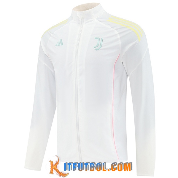 Rompevientos Juventus Blanco/Amarillo 2025/2026