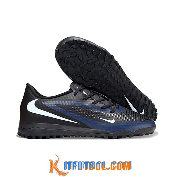 Nike Botas De Fútbol Phantom 6 Low Academy "Erling Haaland" Negro/Azul/Blanco