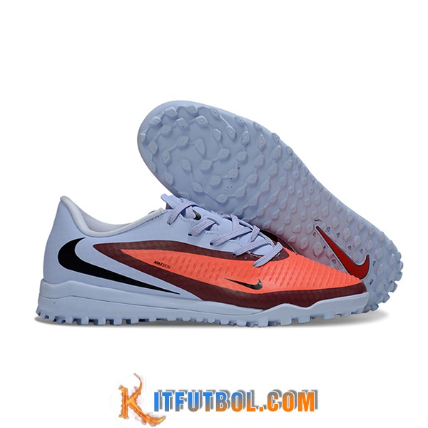Nike Botas De Fútbol Phantom 6 Low Academy "Erling Haaland" Gris/Naranja
