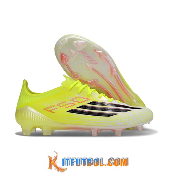 Adidas Botas De Fútbol F50 Elite FG Amarillo/Negro/Naranja