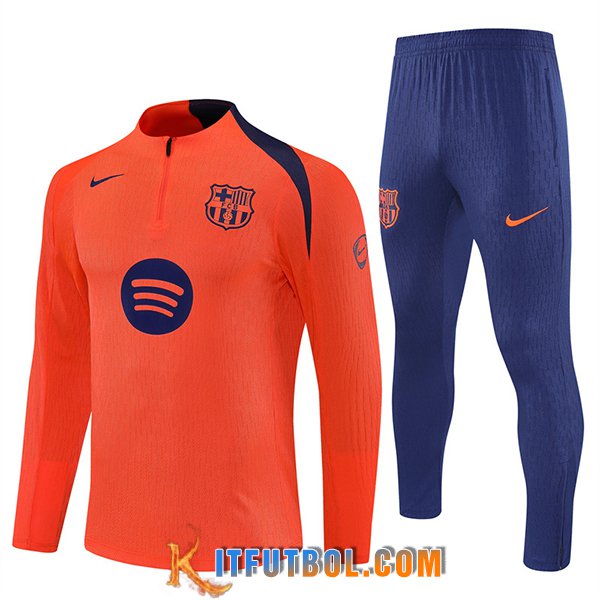 Chandal Equipos De Futbol FC Barcelona Naranja/Azul 2025/2026