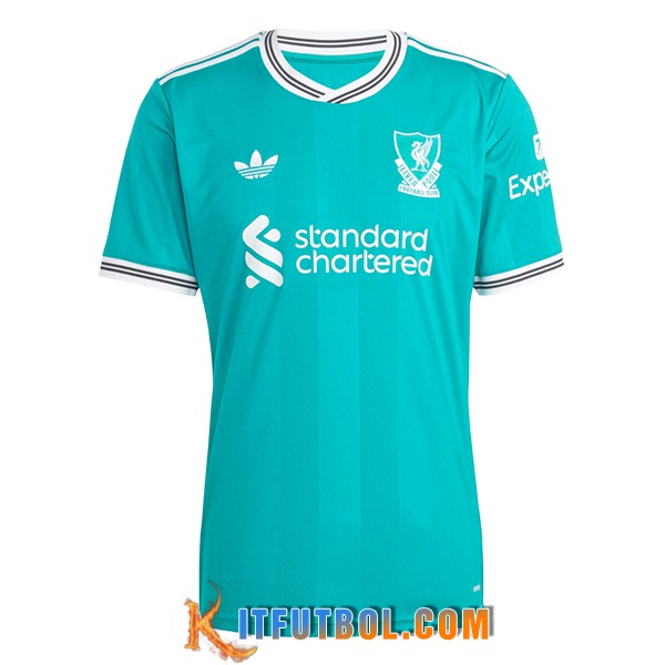 Nueva Camisetas De Futbol FC Liverpool Tercera 2025/2026